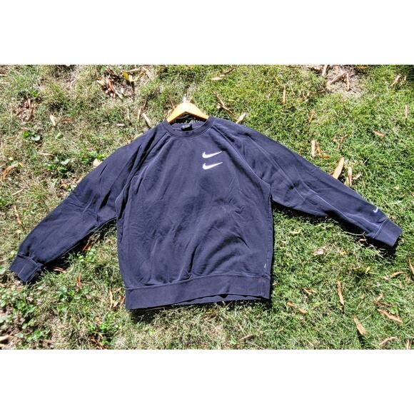 Nike International Double Swoosh Crewneck Sweatshirt - Picture 9 of 11